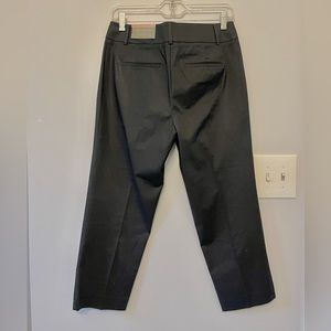 Ann Taylor Signature Cropped Leg Pants Black 6p